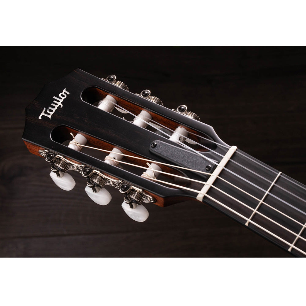 Taylor Guitars 312ce-N, Ebony Fretboard, ES-N ® Electronics, Soft Cutaway with Taylor First Edition Hardshell Brown Case