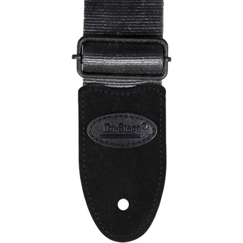 On-Stage GSA20 Seatbelt Guitar Strap - Grey