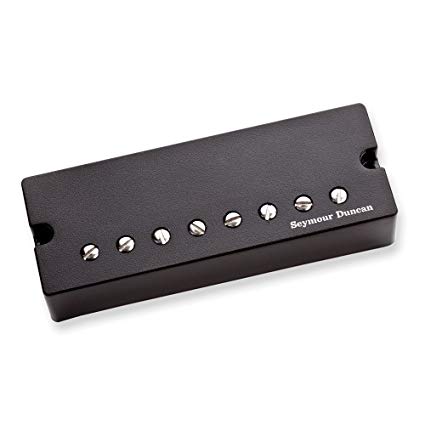 Seymour Duncan Pegasus Bridge Passive Mount 8 string Black Metal