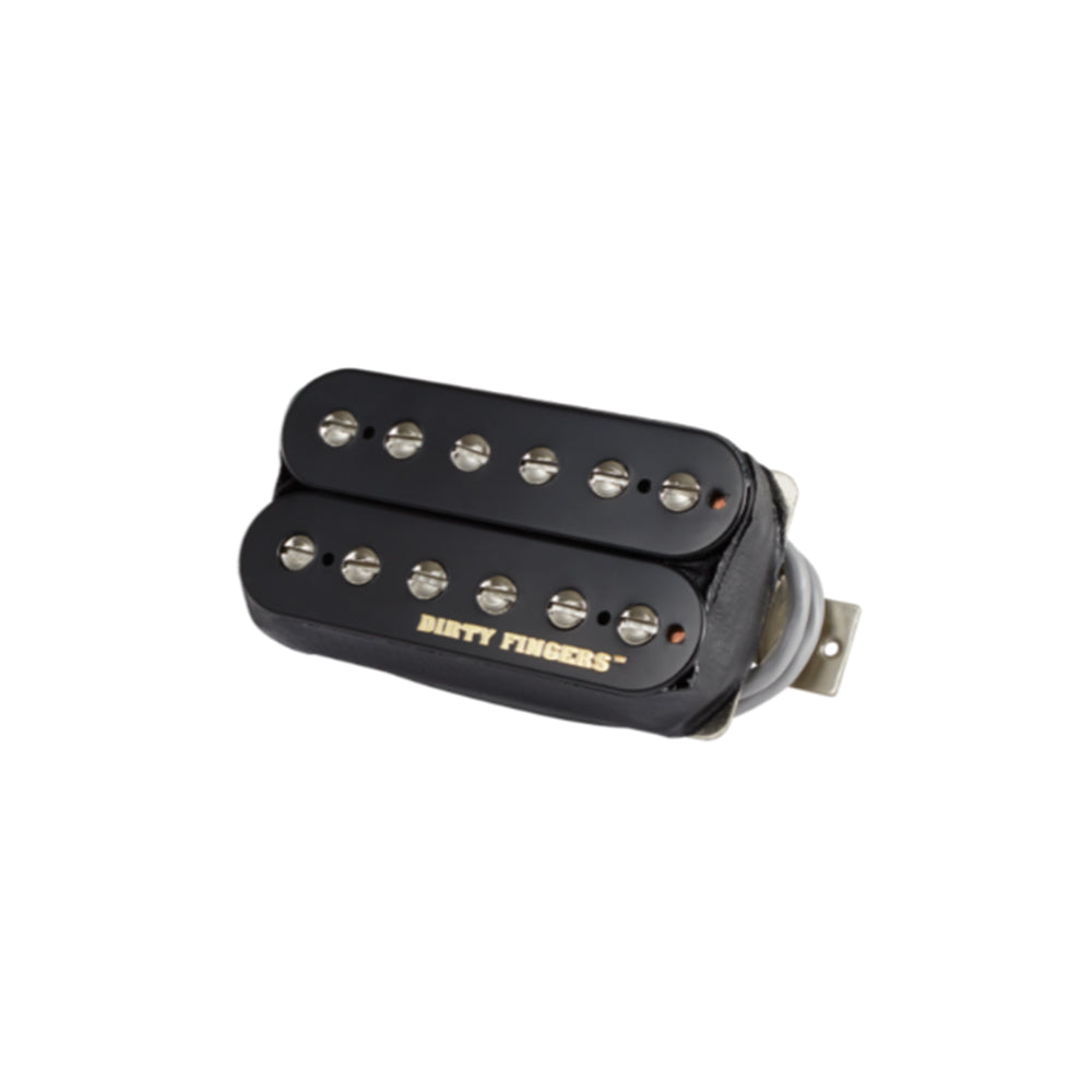 Gibson Dirty Fingers Pickup (Double Black, 2-conductor, Potted, Ceramic VIII, 15.9k ohms)