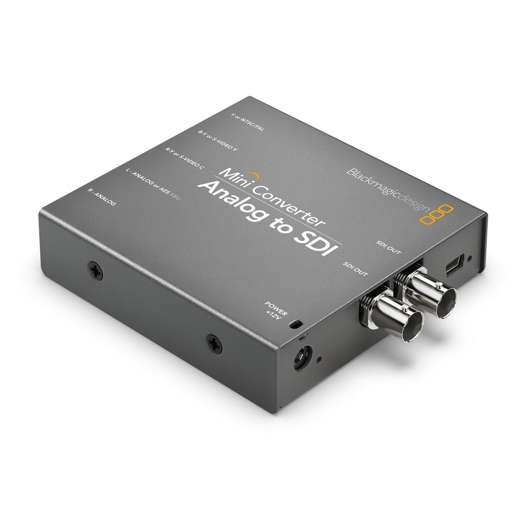 Blackmagic Design Mini Converter Analog to SDI 2 with Power Supply
