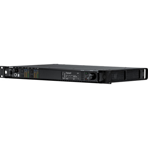 Shure AD4D Two-Channel Digital Receiver for Axient Digital Wireless Systems (A: 470 to 636 MHz) No Accessories