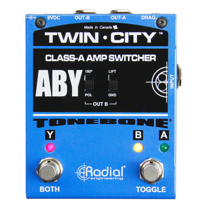 Tonebone Twin City Active ABY Amp Switcher