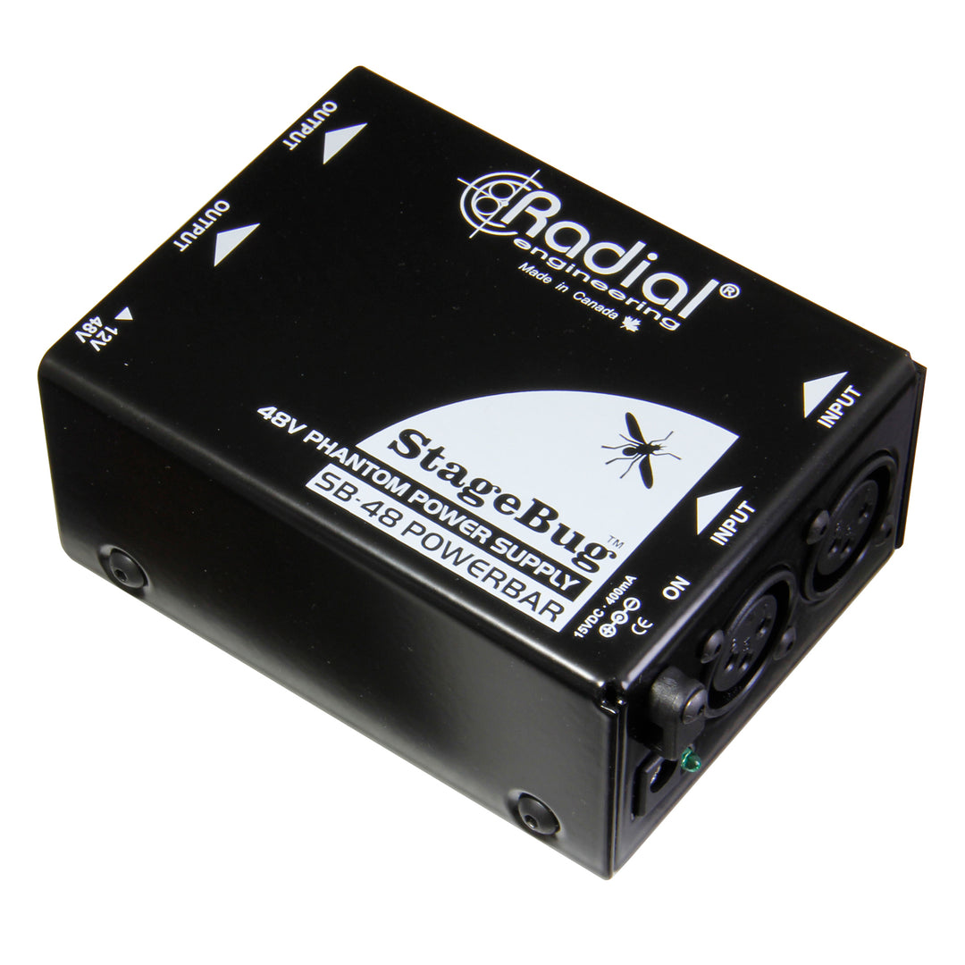 Radial StageBug SB-48 2-Channel Phantom Power Generator