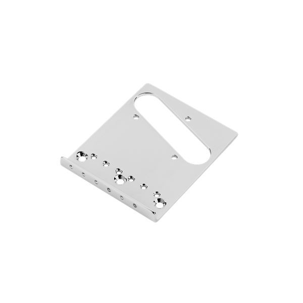 Fender American/American Standard Telecaster Bridge Plates ('86-'07) - Chrome