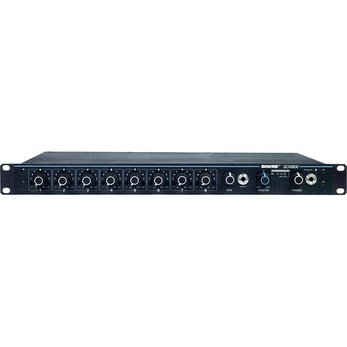 Shure SCM Series Mic/Auto Mixer Microphone 8 Channel