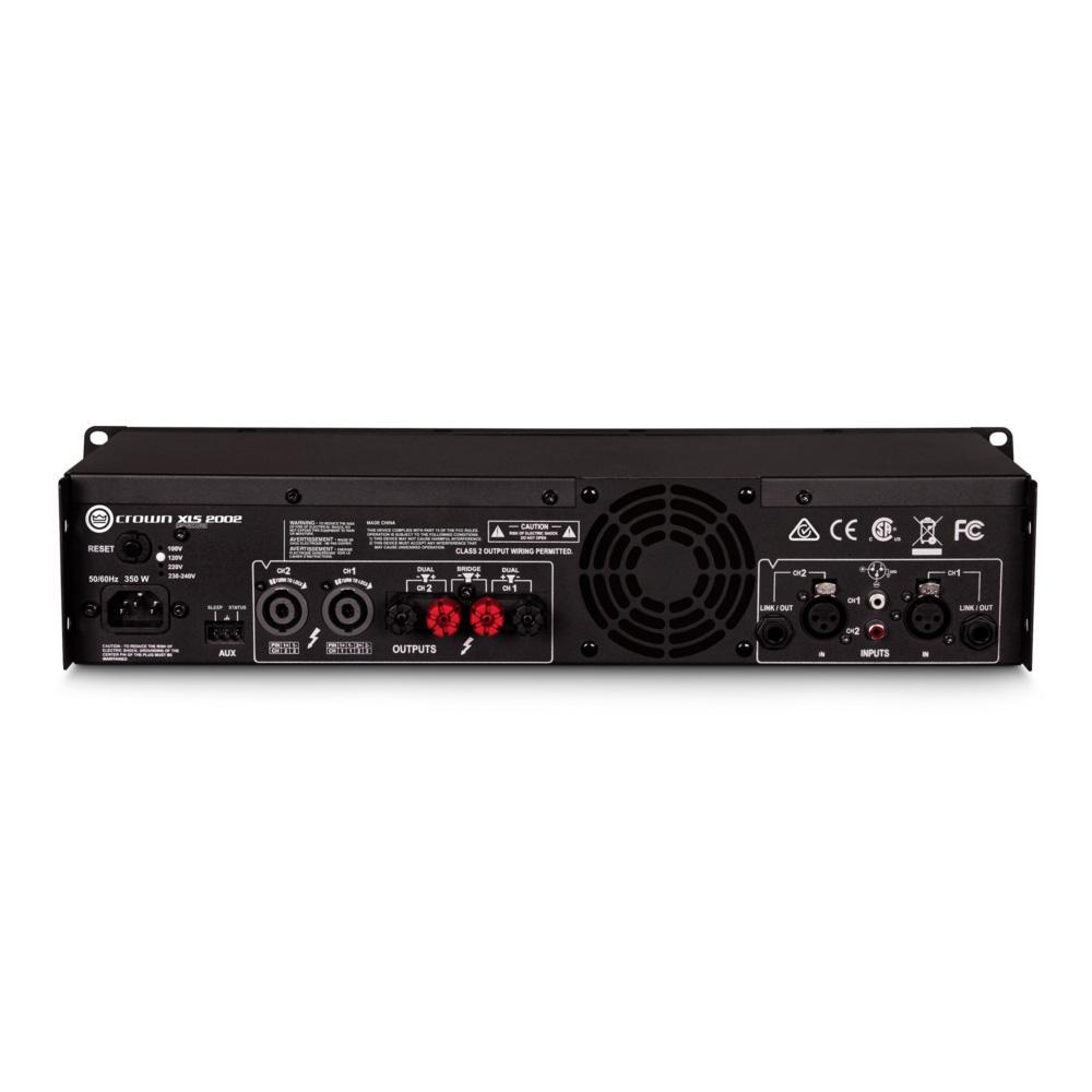 Crown XLS2002 Power Amplifier 2000-Watt w/ Cross-Over & Limiter