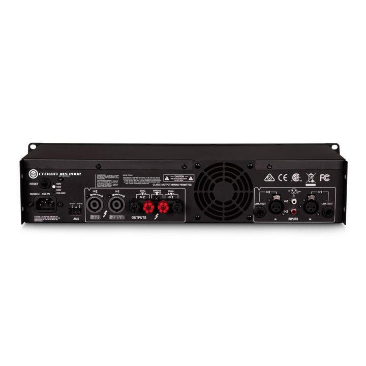 Crown XLS2002 Power Amplifier 2000-Watt w/ Cross-Over & Limiter