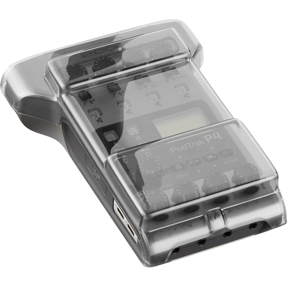 Decksaver Dust Cover for Zoom PodTrak P4 Audio Recorder