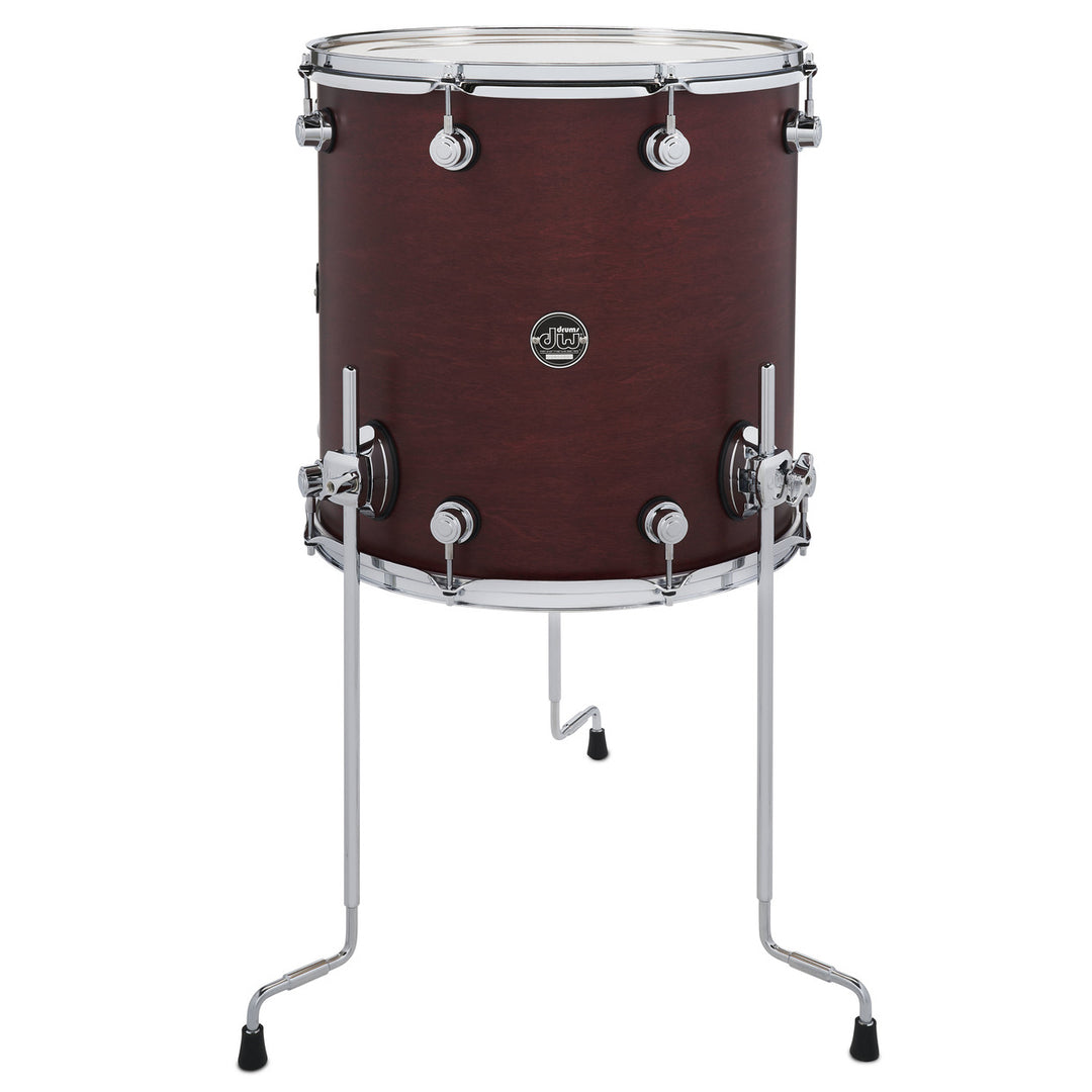 DW Performance Series Floor Tom 16x16 Stain - Tobacco Stain