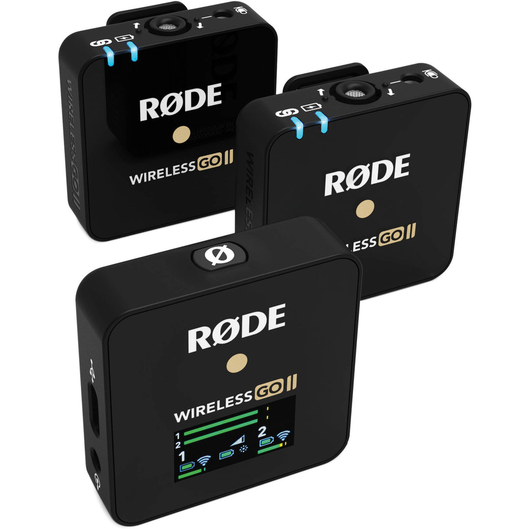 Rode Microphones Wireless Go II Dual Channel Wireless Microphone System