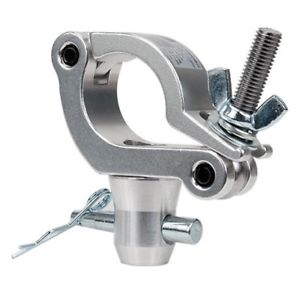 Global Truss ST-824 Side Entry Clamp w/reversed Elbow & Half Coupler