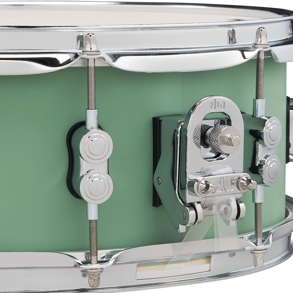 PDP Concept Maple Finish Ply 5.5x14 Snare Drum w/ Chrome Hardware - Satin Seafoam
