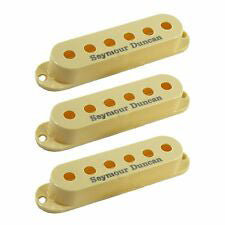 Seymour Duncan Strat Cover Cream Pack of 3 with Logo