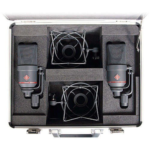 Neumann TLM 170 R-MT-STEREO Factory-matched stereo set of two TLM 170 R mt with EA 170 mt in Mic Briefcase