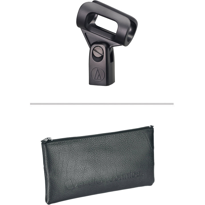 Audio-Technica ATM510PK Vocal Microphone Pack Includes 3x ATM510, Zippered Pouches and Mic Clips