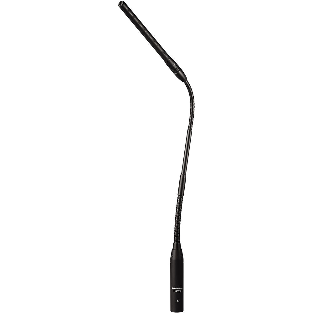 Audio-Technica U857QU UniLine Condenser Quick-Mount Gooseneck Microphone - 19.17”
