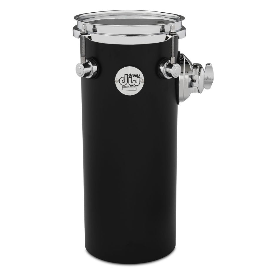 DW Design Series Rata Tom 14x6 Acrylic - Satin Black Acrylic