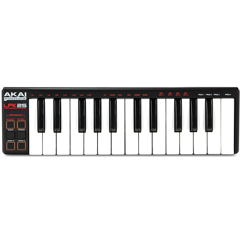 Akai LPK25 Laptop Mini MIDI Keyboard - Music City Canada