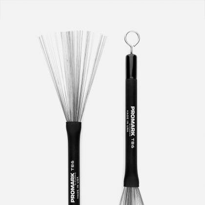 Promark TB6 -Promark Heavy Telescopic Wire Brushes