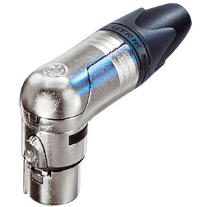 Neutrik NC5FRX - 5 Pin Nickel Right Angle XLRF -Slim
