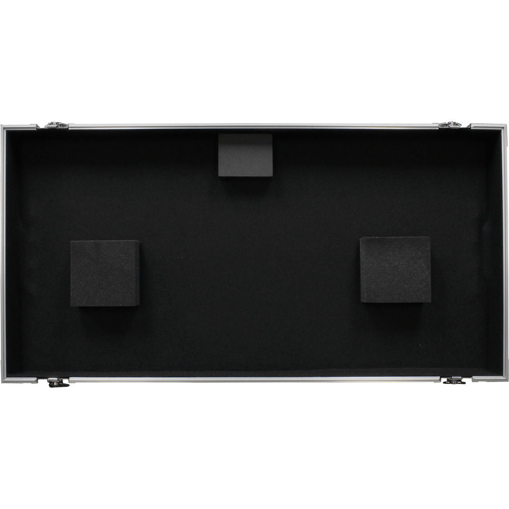 Odyssey FZGSLBM10WR Flight Zone Universal Turntable DJ Coffin w/ Wheels & Glide Shelf