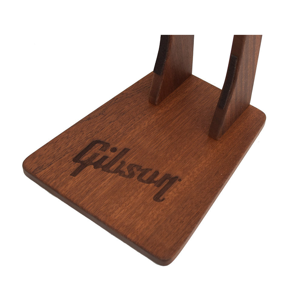 Gibson Hand Crafted Wooden Doubleneck Guitar Stand - Mahogany