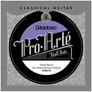 D'Addario CNX-3T - 1/2 SET CLAS GTR CLR NYL XHARD