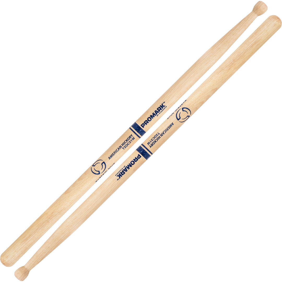 Promark TXDC51W -Promark DC51 System Blue Marching Snare Sticks