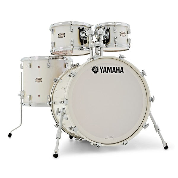 Yamaha Absolute Hybrid Maple 5-Piece Drum Kit 22” Bass w/ HW780 Hardware - Polar White