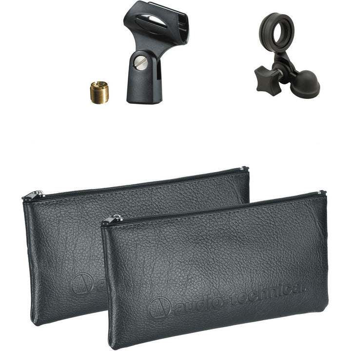 Audio-Technica AT2041SP 20-Series Studio Microphone Pack Includes AT2020 & AT2021 Mics