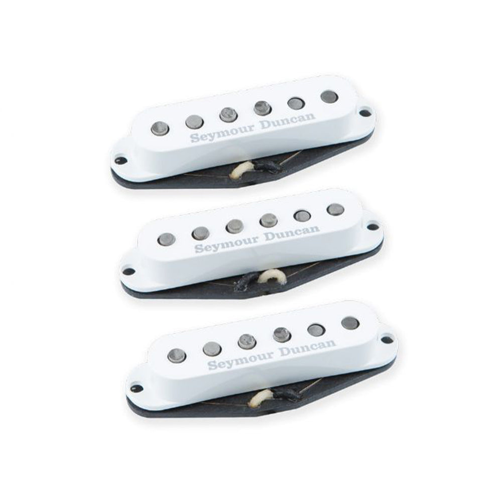 Seymour Duncan 11201-15-W Set, Scooped Strat Guitar Pickup (White)