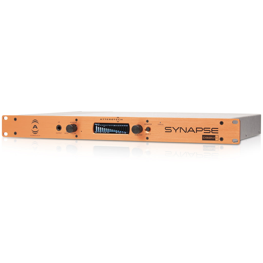 Attero Tech by QSC Synapse D32Mi Dante / AES67 Networked Audio Interface