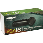 Shure PGA181 Side-Address Cardioid Condenser Microphone Twin Pack J13: 566 - 590 MHz