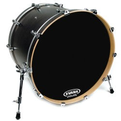 Evans Drumhead 16'' EQ3 Black Bass No Port