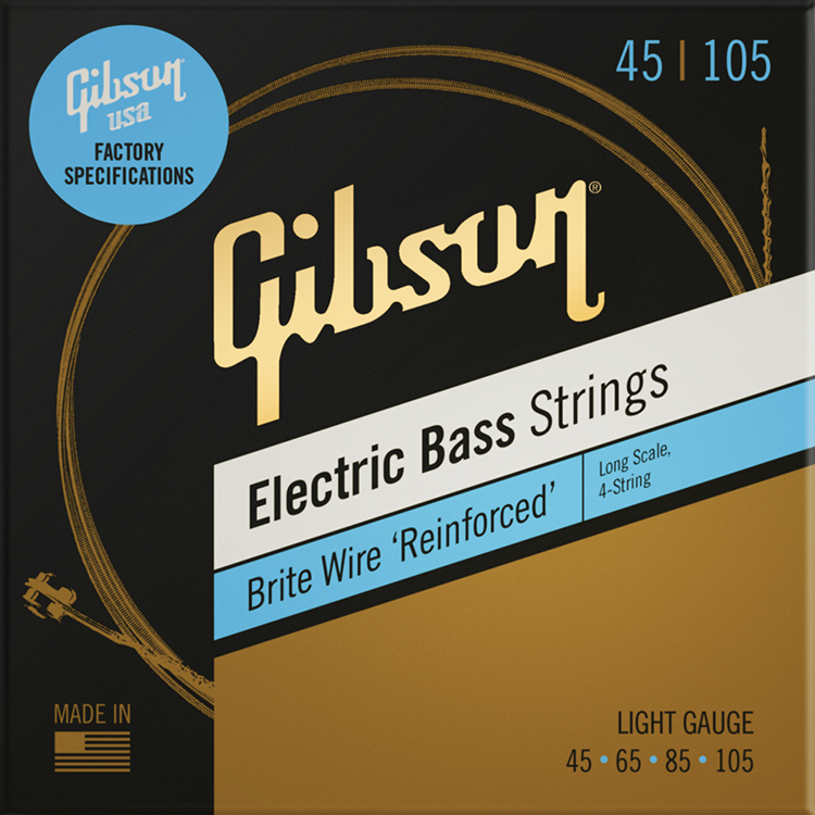 Gibson Long Scale Brite Wire Electric Bass 4-String - Ultra Light 45/105