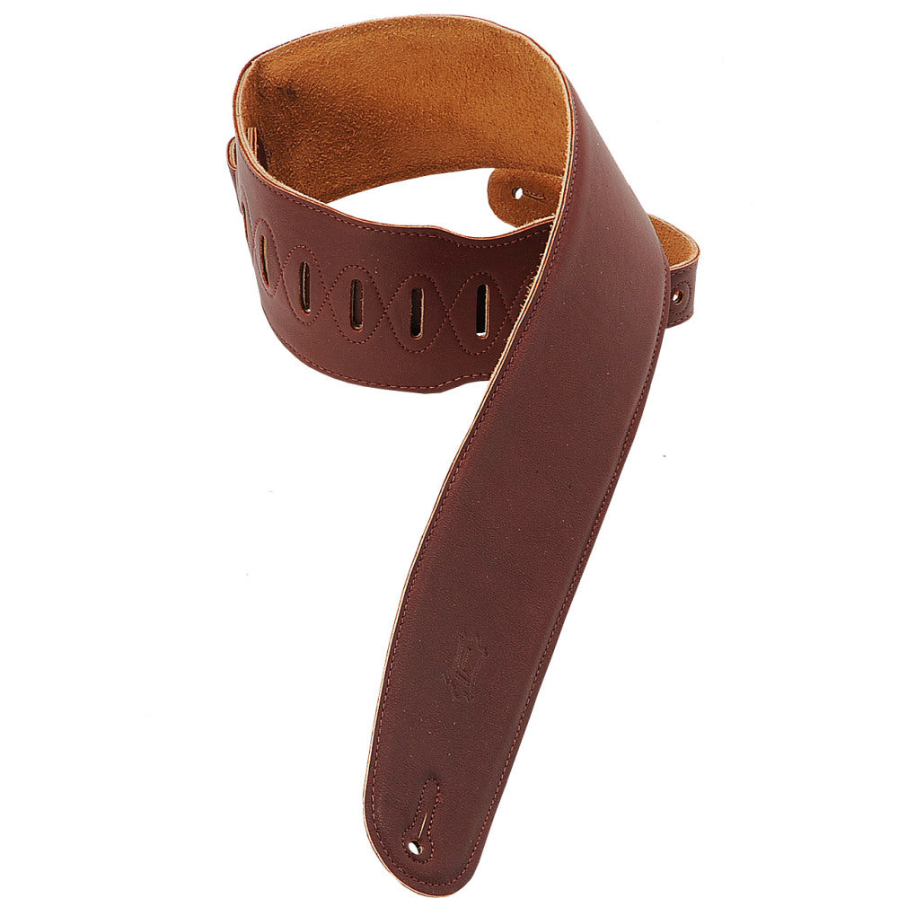 Levy's M4GF-BRG Garment Leather Bass Guitar Straps