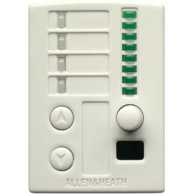 Allen & Heath PL-14 - GR3/4 Series. 2 Switch 4 Tricolour LED 1 Encoder IR Receiver PL-ANET Wall Plate