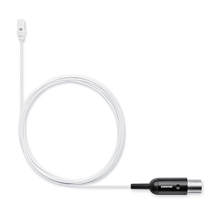 Shure UL4 Cardioid Lavalier microphone with TQG connector - White