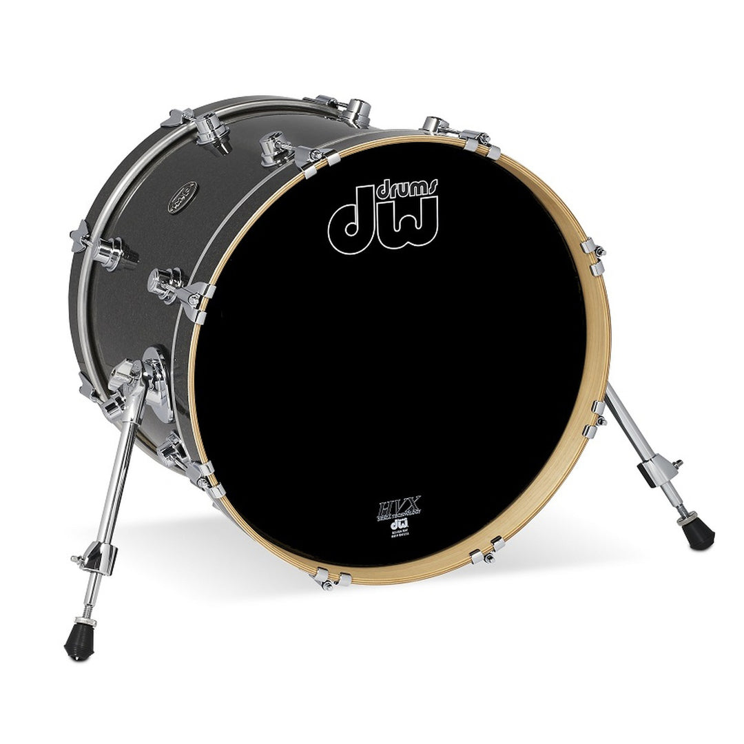 DW Performance Series Bass Drum 14x18 Finish Ply - Pewter Sparkle