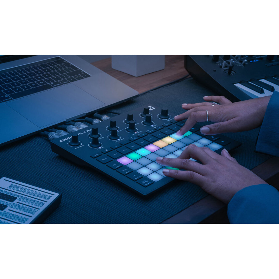 Novation Circuit Tracks Standalone Groove Box with Synths, Drums, and Sequencer