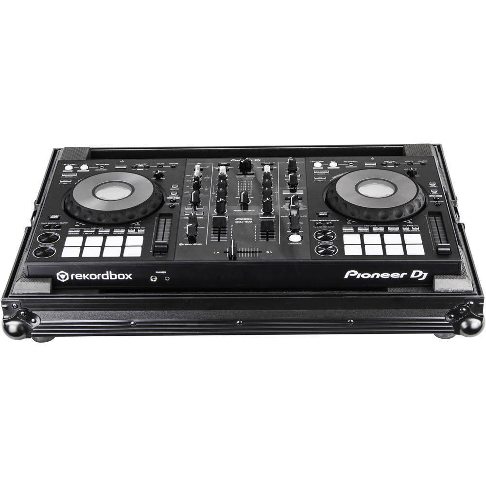 Odyssey FZPIDDJ800 Low-Profile Flight Case for Pioneer DDJ-800 DJ Controller - Black Label