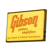 Gibson Vintage Lighted Sign - Guitars & Amplifiers