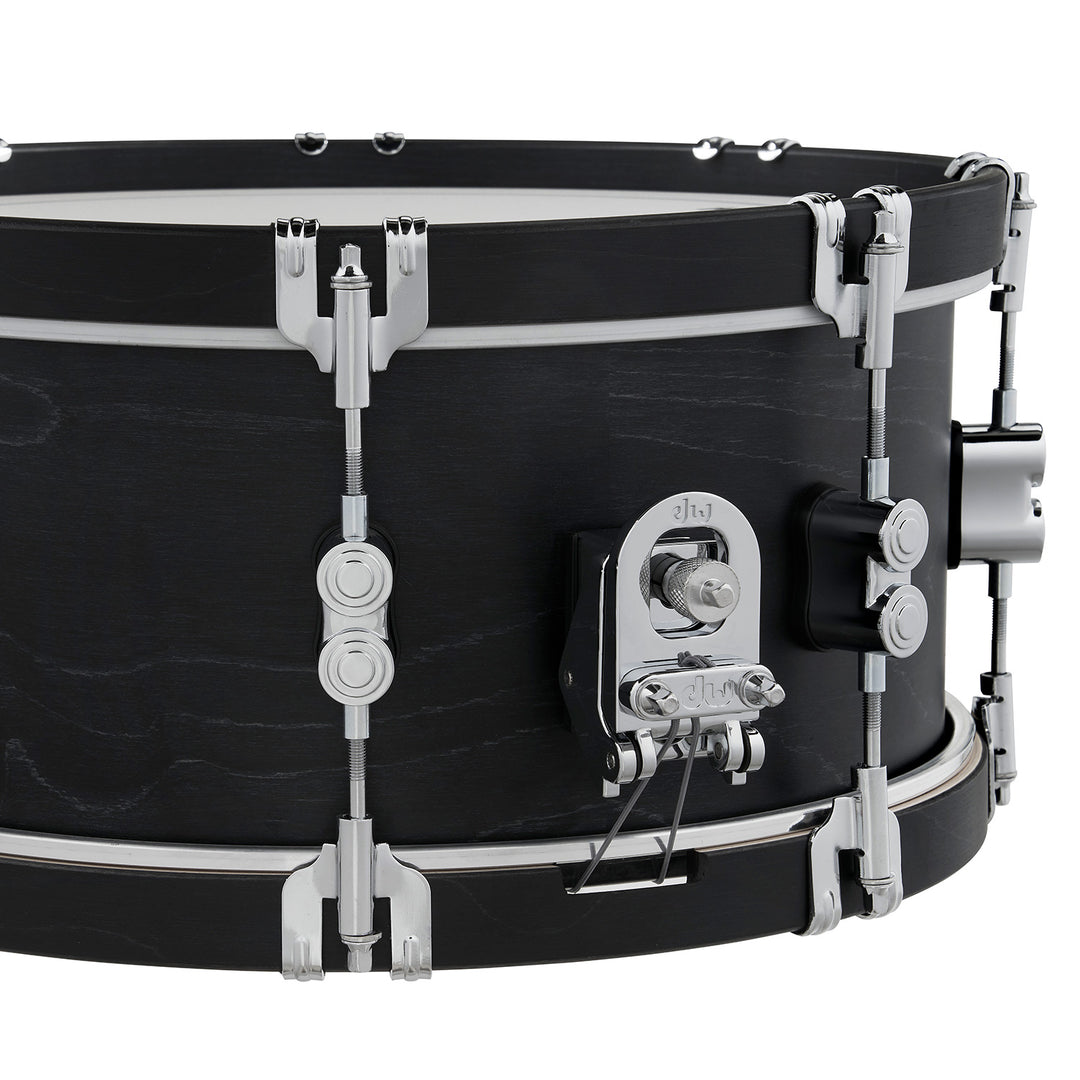 PDP Concept Maple Classic 6.5x14 Snare Drum - Ebony Stain w/ Ebony Stain Hoops