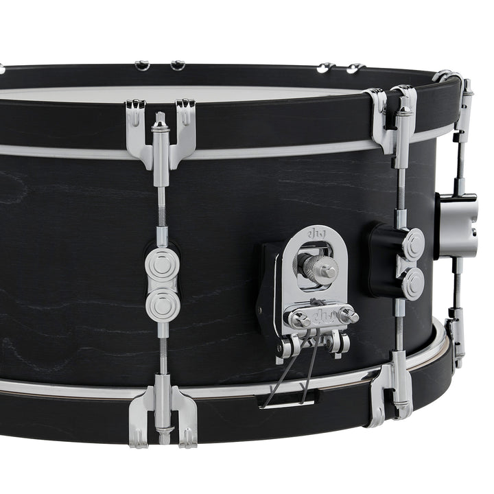 PDP Concept Maple Classic 6.5x14 Snare Drum - Ebony Stain w/ Ebony Stain Hoops