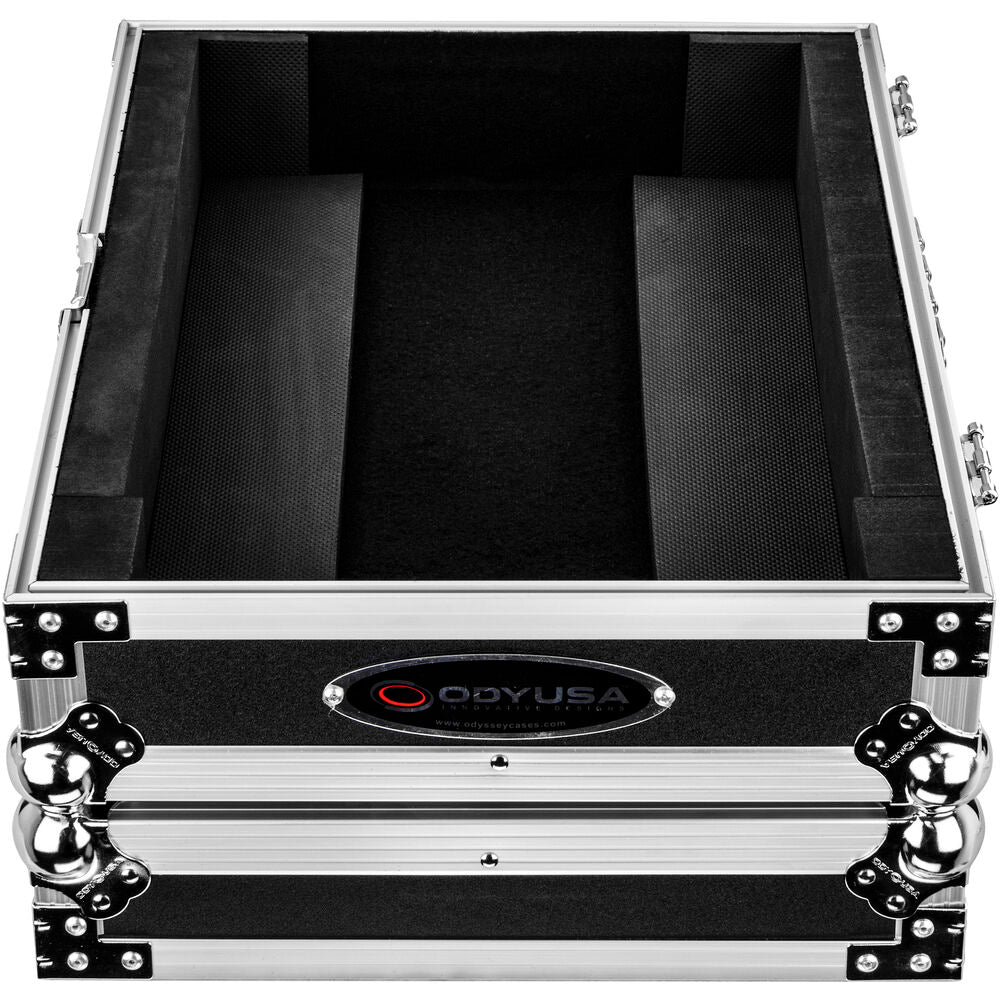 Odyssey FZCDJ3000 Flight Zone Case for Pioneer DJ CDJ-3000 - Silver and Black