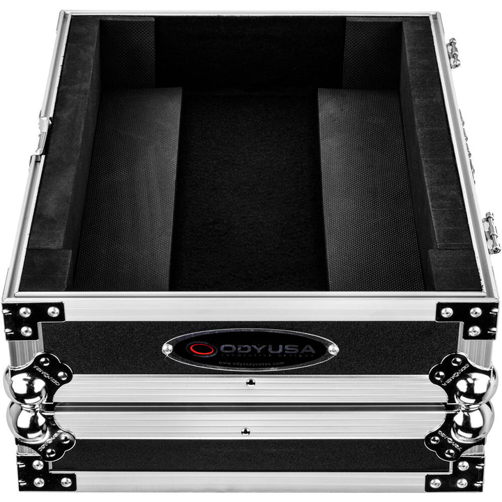 Odyssey FZCDJ3000 Flight Zone Case for Pioneer DJ CDJ-3000 - Silver and Black