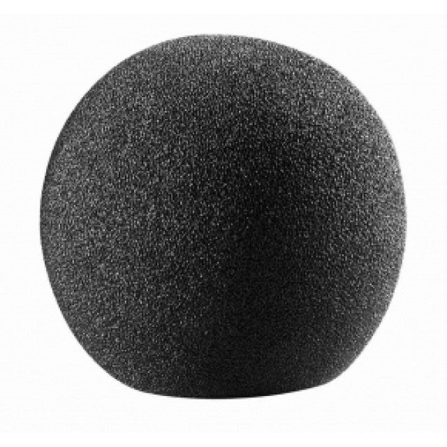 Neumann WSS 100 BLACK Windscreen for KK 104, 105, KMS 104, 105, 140 or 150, -27 dB Wind Noise Attenuation, -3 dB @ 15 kHz