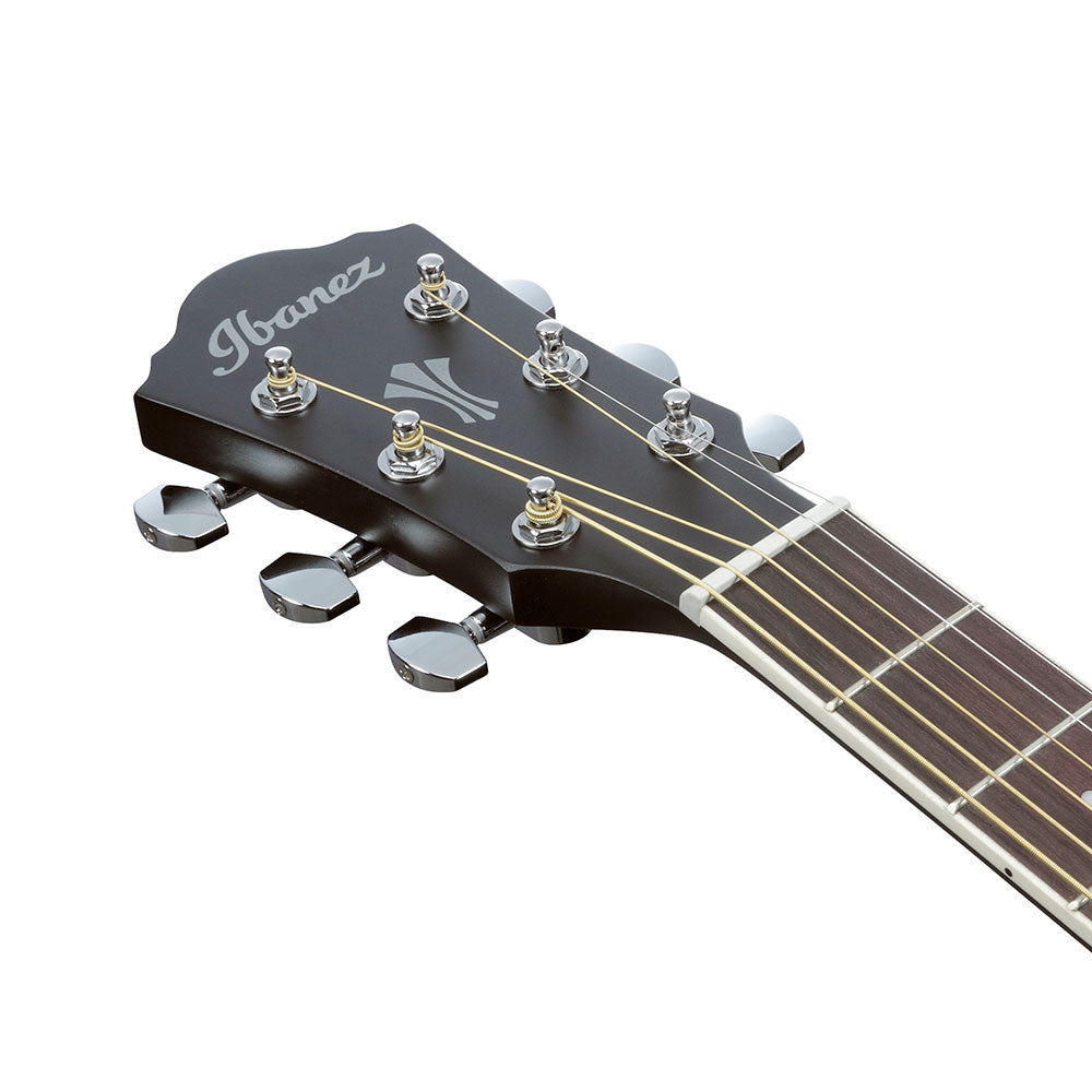Ibanez AEG7MH Acoustic-Electric Guitar - Weatherd Black Open Pore