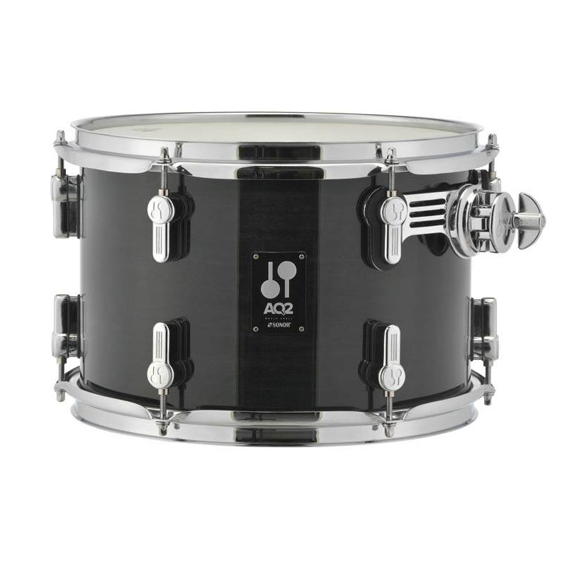 Sonor AQ2-1007-TT-TSB Tom Tom 10” x 7” - Transparent Stain Black